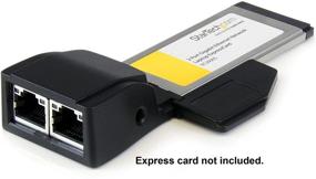 img 1 attached to 🔧 StarTech.com ExpressCard Stabilizer Adapter - Pack of 3 - 34mm to 54mm ExpressCard Bracket - ExpressCard Stabilizer 34 to 54 (ECBRACKET2)
