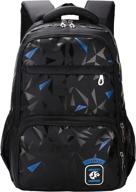 🎒 geometric bpk19c resistant polyester backpack логотип