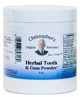 🦷 christopher's original formulas herbal dental powder for teeth and gums logo