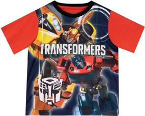 img 3 attached to 🤖 Transformers Boys' Bumblebee Optimus Prime Pajamas - Size 4 to 10: Comfortable and Eye-Catching Sleepwear