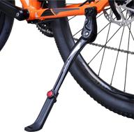 🚲 premium aluminum alloy rear side kickstand for 24-29" mountain bike/road bike/mtb - upgrade your ride! logo