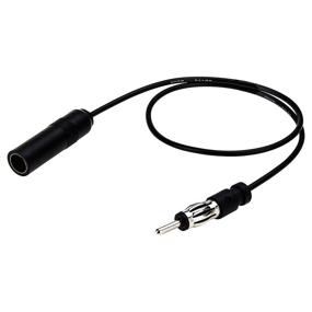 img 4 attached to 📻 Optimized for SEO: 4ft Car Radio Antenna Extension Cable - Din Male to Female Extension for Vehicle Truck Car Stereo Head Unit CD Media Receiver Player