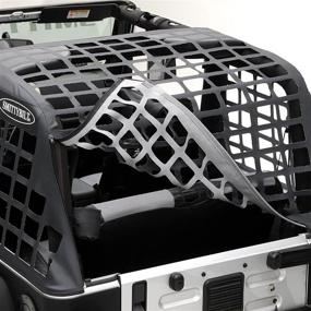 img 1 attached to 🌄 Enhance Your Off-Road Adventures with the Smittybilt 561135 C-RES &#39;2 HD&#39; Trail Net, Black Diamond