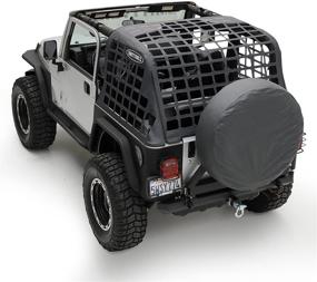 img 2 attached to 🌄 Enhance Your Off-Road Adventures with the Smittybilt 561135 C-RES &#39;2 HD&#39; Trail Net, Black Diamond