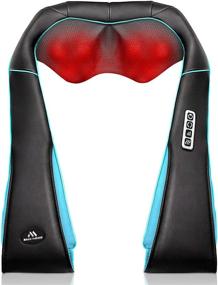 img 4 attached to 🔥 Deep Tissue Kneading Back Neck Shoulder Massager with Heat - Electric Shiatsu Full Body Massage for Neck, Back, Shoulder, Waist, Foot - Relaxation Gift for Her/Him/Friend/Dad/Mom