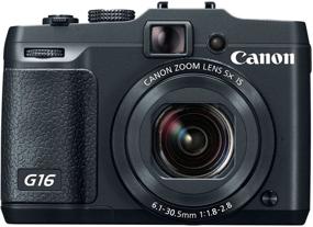 img 4 attached to Canon PowerShot G16: Цифровая камера CMOS с разрешением 12.1 Мпикс, оптическим зумом 5x, видео Full-HD 1080p и возможностью подключения Wi-Fi.