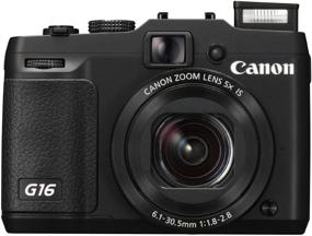 img 1 attached to Canon PowerShot G16: Цифровая камера CMOS с разрешением 12.1 Мпикс, оптическим зумом 5x, видео Full-HD 1080p и возможностью подключения Wi-Fi.
