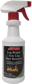 img 1 attached to 🔥 Rutland 570-6 Bright Gas Log Soot Remover: Powerful 16 Fluid Ounce Solution