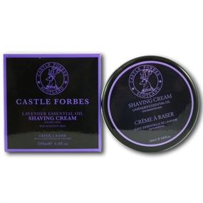 img 2 attached to Castle Forbes Lavender Oil Shaving Cream: A Luxurious 6.8 oz. Grooming Essential