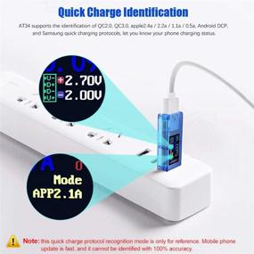 img 2 attached to 🔌 MakerHawk USB 3.0 Tester: Advanced Meter for USB Power, Voltage, and Current Analysis - AT34