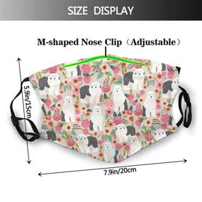 img 3 attached to 🐑 English Sheepdog Pattern Headgear with Replaceable Design