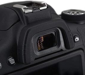 img 2 attached to 📷 2-Pack Camera Eyecup Viewfinder Protectors DK-21 22MM Compatible Replacement for Nikon DK21 D7000 D600 D80 D90/D40 D50 D70S D90 D200 D300