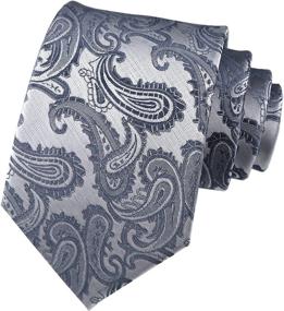 img 2 attached to Skinny Business Neckties Stylish Collections Men's Accessories