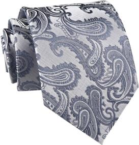 img 4 attached to Skinny Business Neckties Stylish Collections Men's Accessories