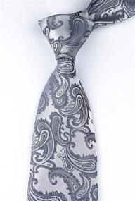 img 1 attached to Skinny Business Neckties Stylish Collections Men's Accessories