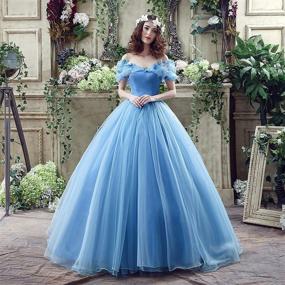 img 2 attached to 🏻 Stunning Lace up Ball Gown: Elegant Quinceanera Dress with Pleated Straps for Women