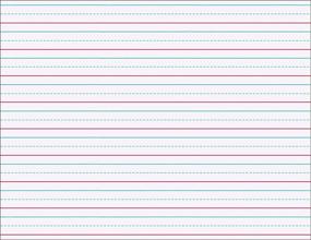 img 2 attached to 📝 Pacon Multi-Sensory Raised Ruled Paper Sheets, Film-Wrapped, 5/8&#34; x 5/16&#34; x 5/16&#34; Ruled 11&#34; x 8-1/2&#34; for Longer Form Writing, Pack of 100 Sheets
