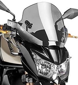 img 2 attached to 🚨 Enhanced Visibility with Puig 5022H Light Smoke Trend Universal Windshield