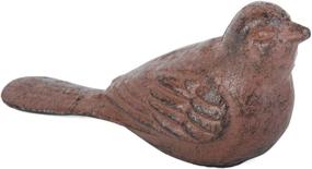 img 1 attached to 🦜 Elevate Your Home Décor with Esschert Design's Cast Iron Bird Door Stop