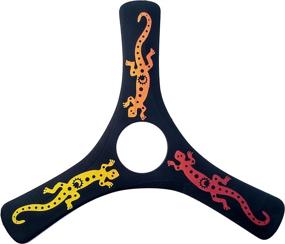 img 2 attached to 🔝 Carbon Fiber/Composite Plastic Spin Racer Boomerangs