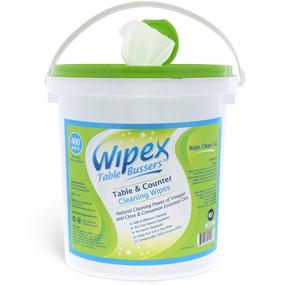 img 4 attached to Wipex Natural Table and Counter Turnover Cleaning Wipes - 400 Count, with Vinegar, Propolis, Clove, and Cinnamon Oil