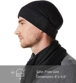 img 3 attached to EUREKA Men's 100% Merino Wool Beanie Hat Skullies Watch Cap - Optimal SEO