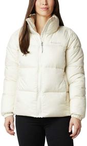 img 4 attached to Columbia Womens Puffect Jacket Black Women's Clothing