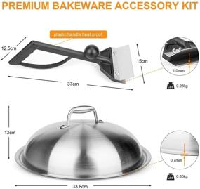 img 2 attached to Utheer Griddle Accessories Blackstone Stainless Kitchen & Dining