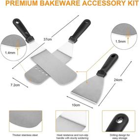 img 3 attached to Utheer Griddle Accessories Blackstone Stainless Kitchen & Dining