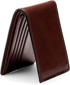 img 3 attached to Bosca Leather Pocket Deluxe Executive Men's Accessories