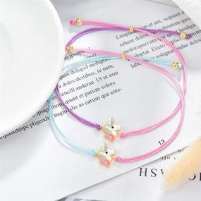 img 2 attached to 🦄 Enchanting Unicorn BFF Bracelets: Perfect Matching Friendship Gift for 2 Girls