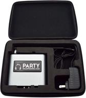 high-powered silent disco transmitter for group listening activities - party headphones radio frequency wireless, a/c powered, up to 1500 feet distance, ideal for colleges, churches, events, conferences logo