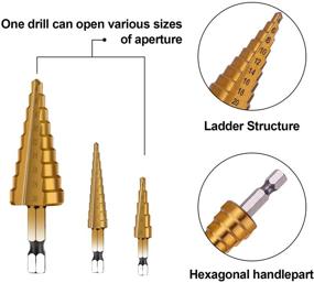 img 1 attached to High Speed LepoHome Titanium Coated Cutter Cutting Tools