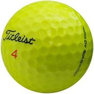 titleist dt yellow mint recycled golf balls - 36 pack for enhanced seo логотип