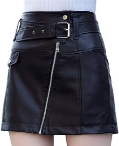 img 4 attached to Itemnew Oblique High Waist Leather X Large