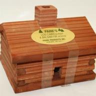 🏠 paine's log cabin burner with 10 cedar incense cones logo