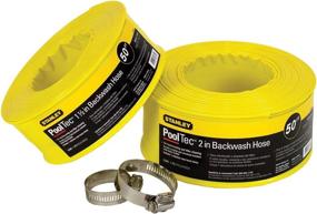 img 1 attached to 🏊 Optimize your Pool Backwash: Stanley 32865 1.5-Inch x 50-Feet Hose for Swimming Pools
