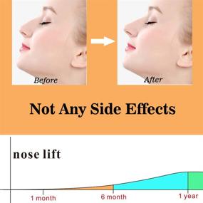 img 2 attached to 👃 Pain-Free Silicone Nose Shaper Lifter Clip: Unisex Nose Corrector for Slimming, Straightening, and Beauty Enhancement