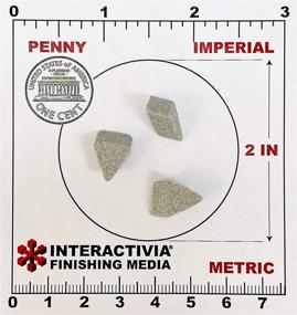 img 1 attached to Ceramic Triangular Deburring Edge Rounding Stainless