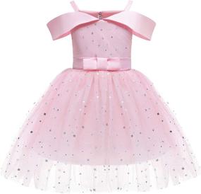 img 4 attached to 👗 Enchanting Wedding Gradient Holiday Princess Dresses: Perfect Girls' Clothing for Special Occasions