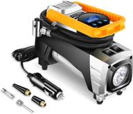 🚗 eauspl auto portable air compressor tire inflator: digital pump for car tires, truck, bicycle, rv & more logo
