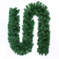 🎄 kaloyyard 8.86ft christmas garland: non-lit pine diy decoration for holiday celebrations - 1pack logo