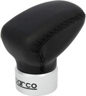 🚗 enhance your driving experience with sparco spc0106bk gear shift knob logo