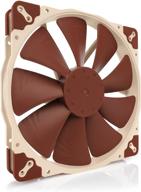 noctua nf-a20 pwm: the ultimate 200x30mm brown quiet fan logo