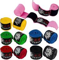 🥊 versus elastic hand wraps - mma inner gloves for fist protection, boxing bandages & mitts logo