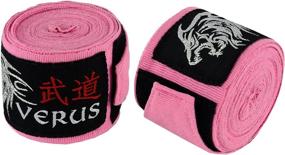 img 1 attached to 🥊 Versus Elastic Hand Wraps - MMA Inner Gloves for Fist Protection, Boxing Bandages & Mitts