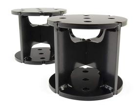 img 2 attached to Enhance Suspension Performance with Air Lift 52440 Air Lift Spacers