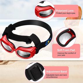 img 2 attached to Goggles Waterproof Sunglasses Windproof Adjustable