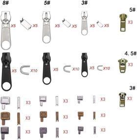 img 2 attached to 🔧 All-in-One Zipper Repair Kit with Instant Zipper Fix and Easy Installation Pliers Tool - Mocossmy Zipper Replacement Pack