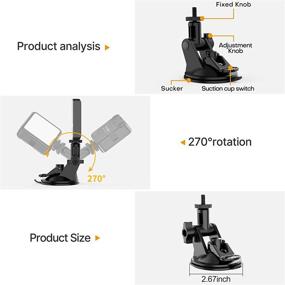 img 1 attached to 🔦 Enhanced Conference Lighting Kit with Suction Mount, Mini Pocket Light, Adjustable Brightness for Video Zoom Calls, Broadcasting, and Live Streaming. Compatible with MacBook, iPad, Laptop, Desktop. Ideal Shooting Accessories